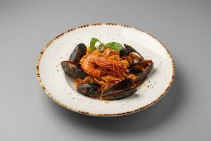 Tagliolini cu Fructe de Mare